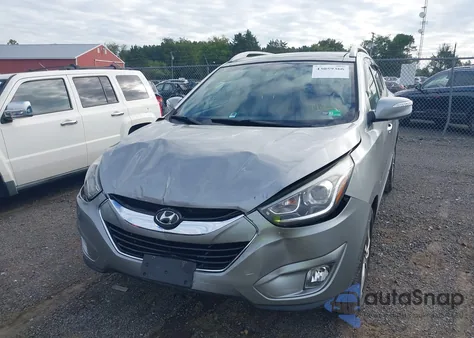 2014 Hyundai Tucson Limited from USA, damaged, VIN KM8JUCAG6EU942037